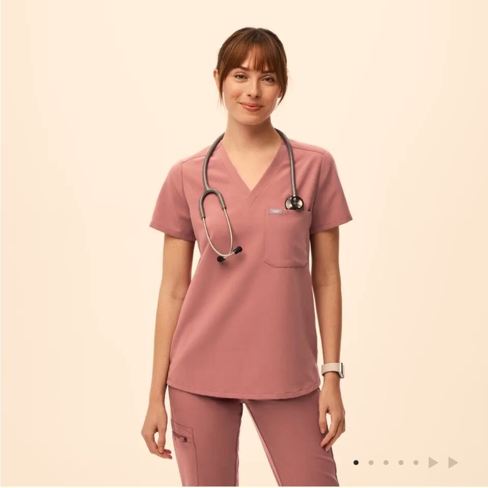 Figs Mauve Scrub Set